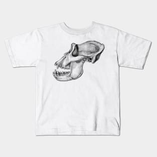 Gorilla Skull Kids T-Shirt